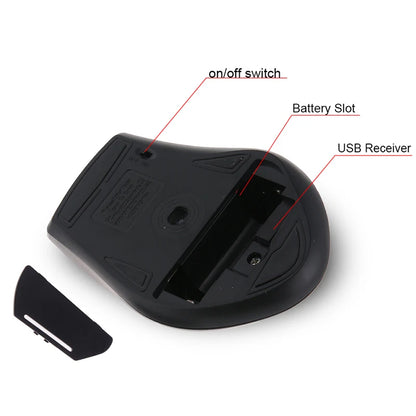 Mouse Wireless con Ricevitore USB - E-ALLSHOP