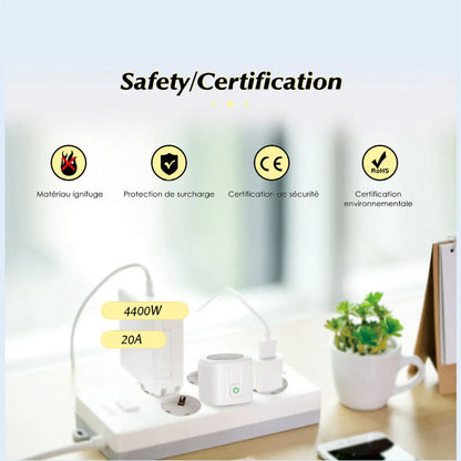 Presa Intelligente WiFi con Funzione di Monitoraggio