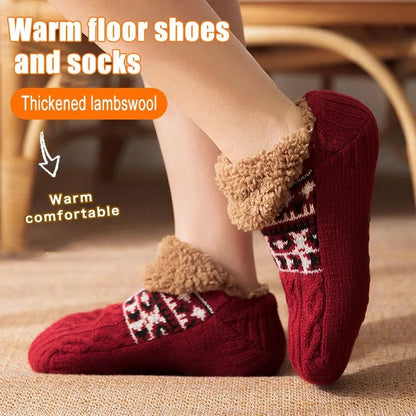 Indoor Winter Slippers Non-Slip Socks