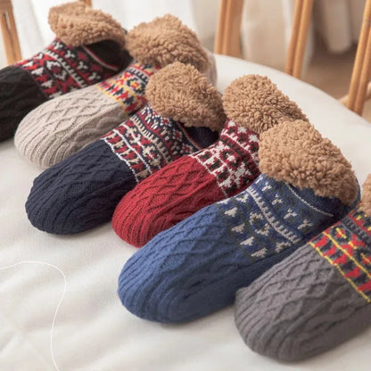 Indoor Winter Slippers Non-Slip Socks