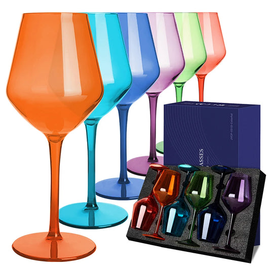 Unbreakable Tritan Wine Glasses Set