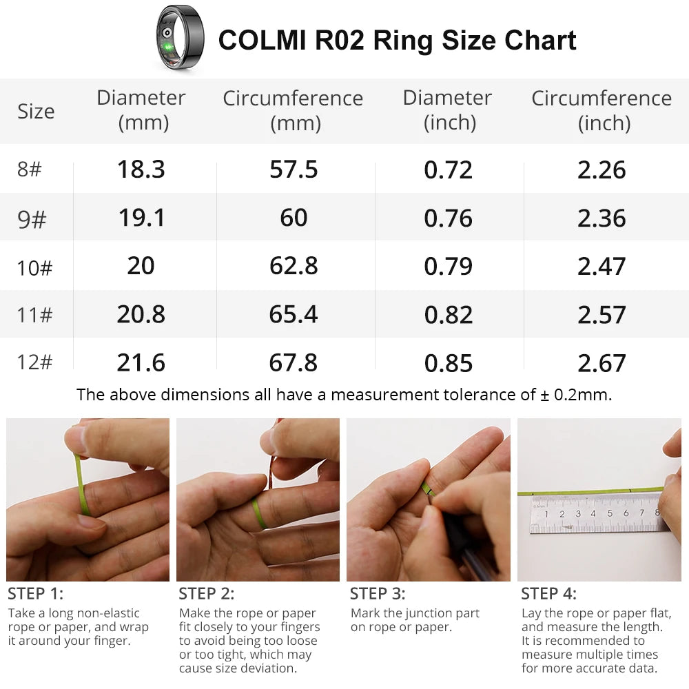 Smart Ring Monitoraggio Salute