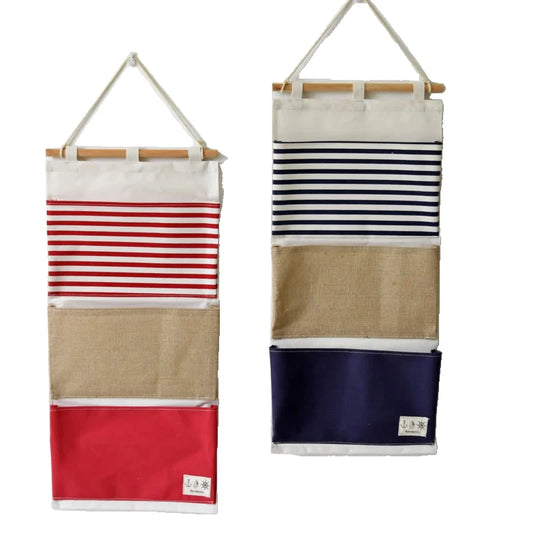 Multifunctional 3 Pocket Wall Hanging Bag