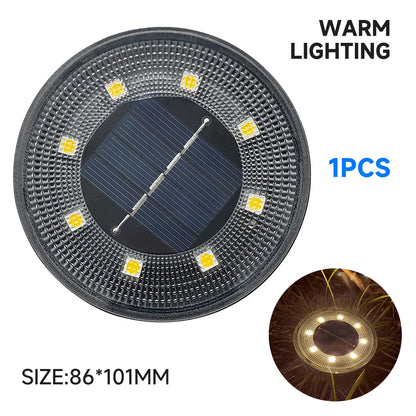 Luci Solari per Giardino Impermeabili 8 LED