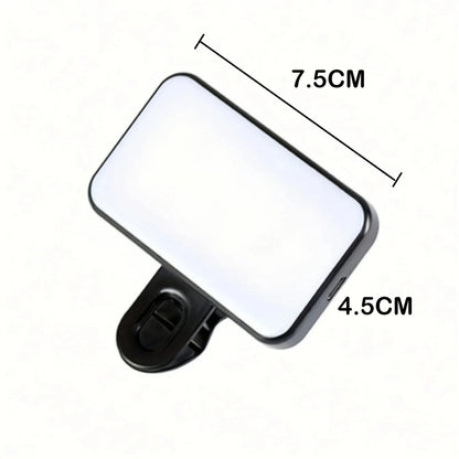 Mini LED Selfie Fill Light Ricaricabile Portatile - E-ALLSHOP