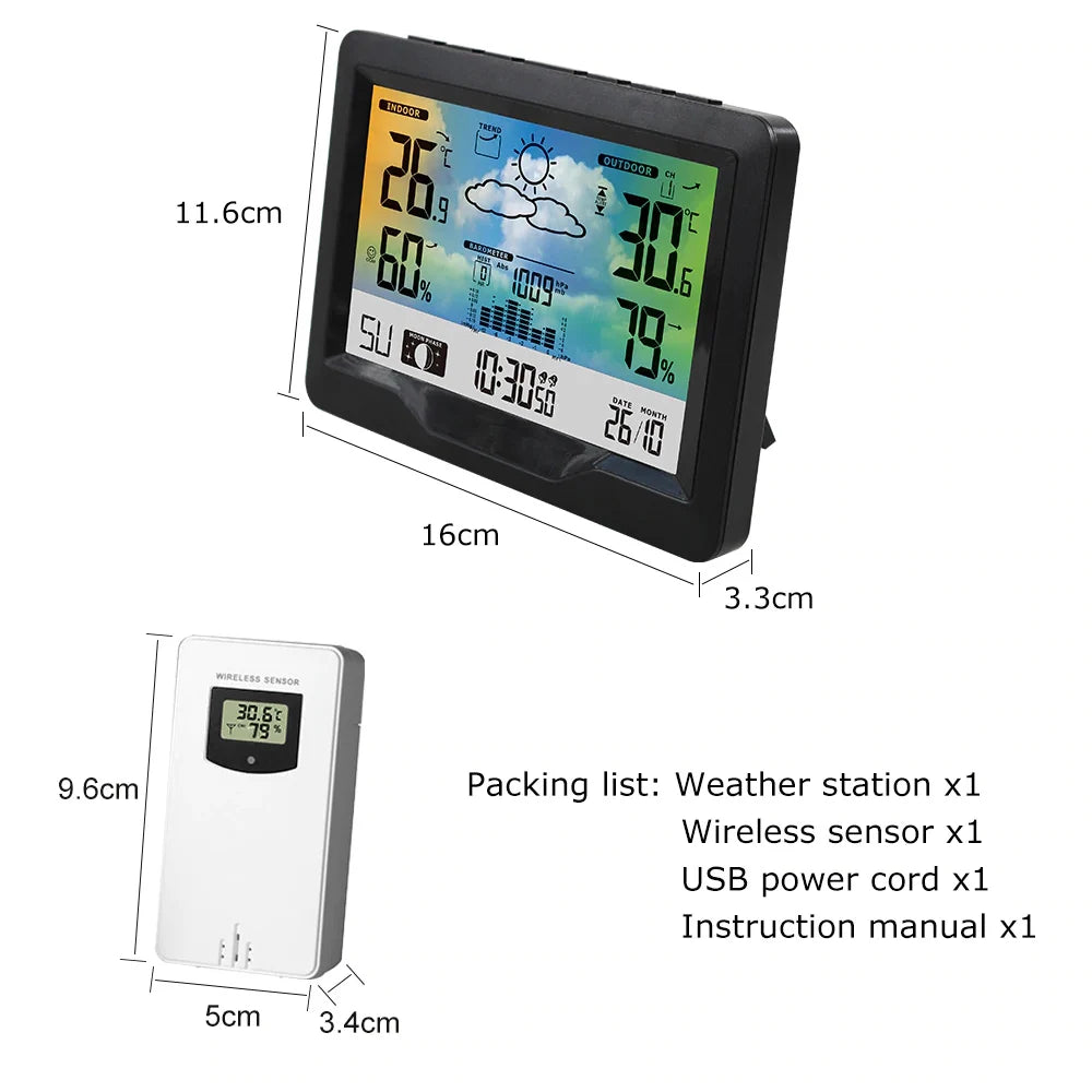 Stazione Meteorologica Wireless Multifunzione - E-ALLSHOP