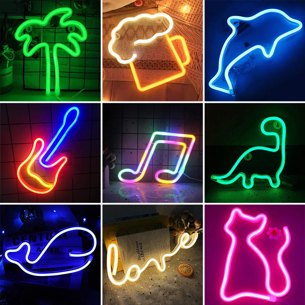 Insegne al Neon da Parete - E-ALLSHOP