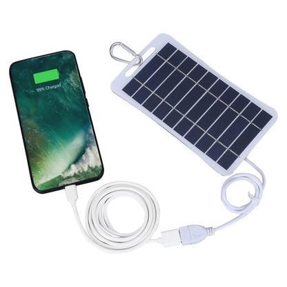 Pannello Solare Portatile Caricabatteria USB