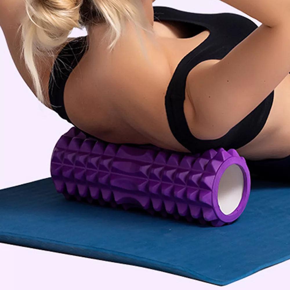 Yoga Foam Roller - Rullo in Schiuma per Massaggio Muscolare - E-ALLSHOP